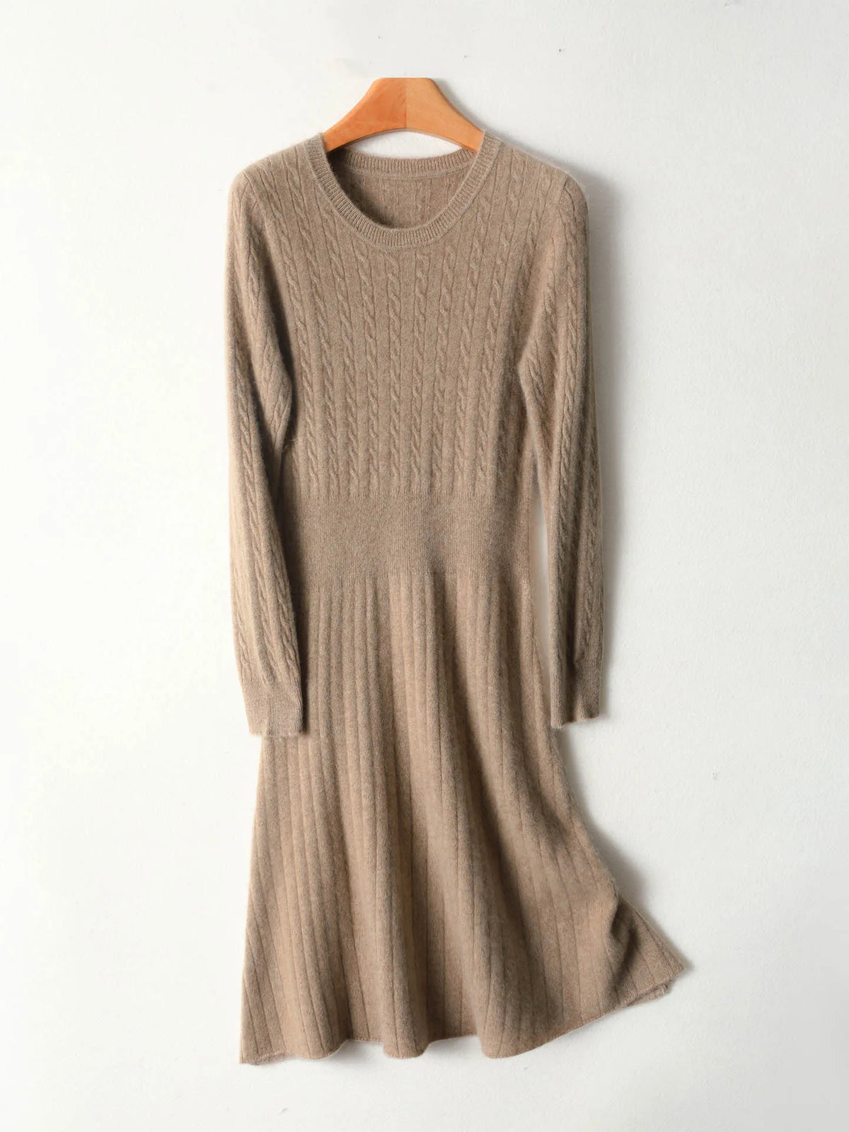 Robe pull en mérinos – Femme