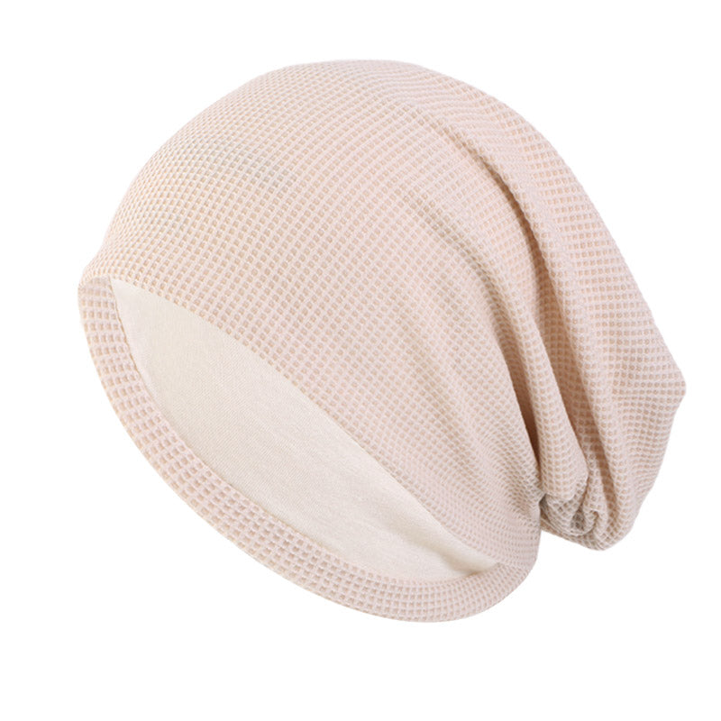 Bonnet en coton NORTHÉA – Beige