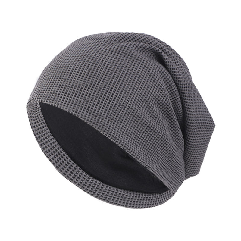 Bonnet en coton NORTHÉA – Gris foncé